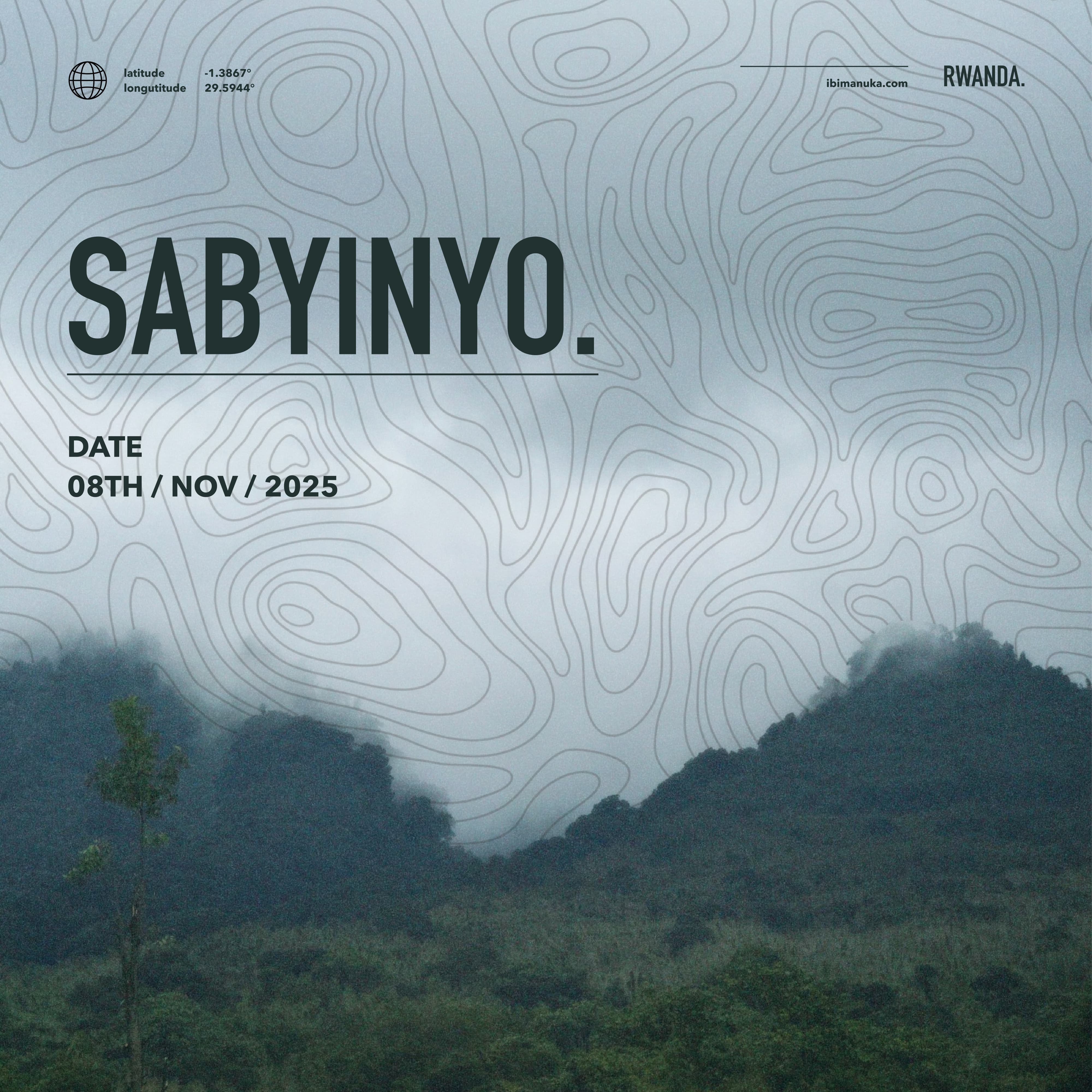 Sabyinyo poster by @katu__beni